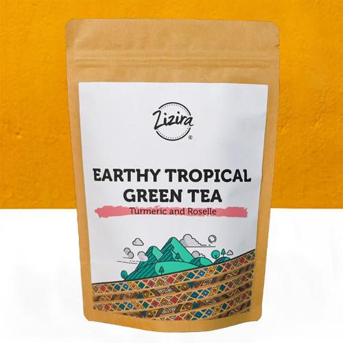 Zizira Earthy Tropical Green Tea 100g