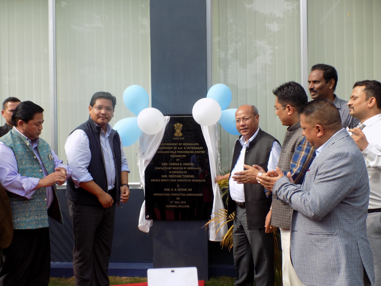 Inauguration of the Meghalaya Milk Processing Centre