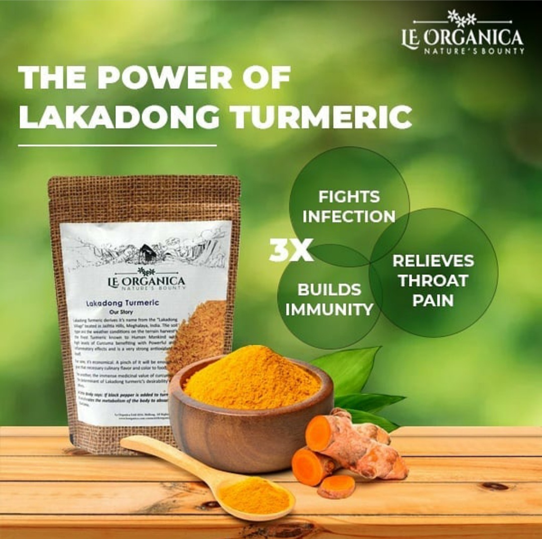 Le Organica Lakadong Turmeric
