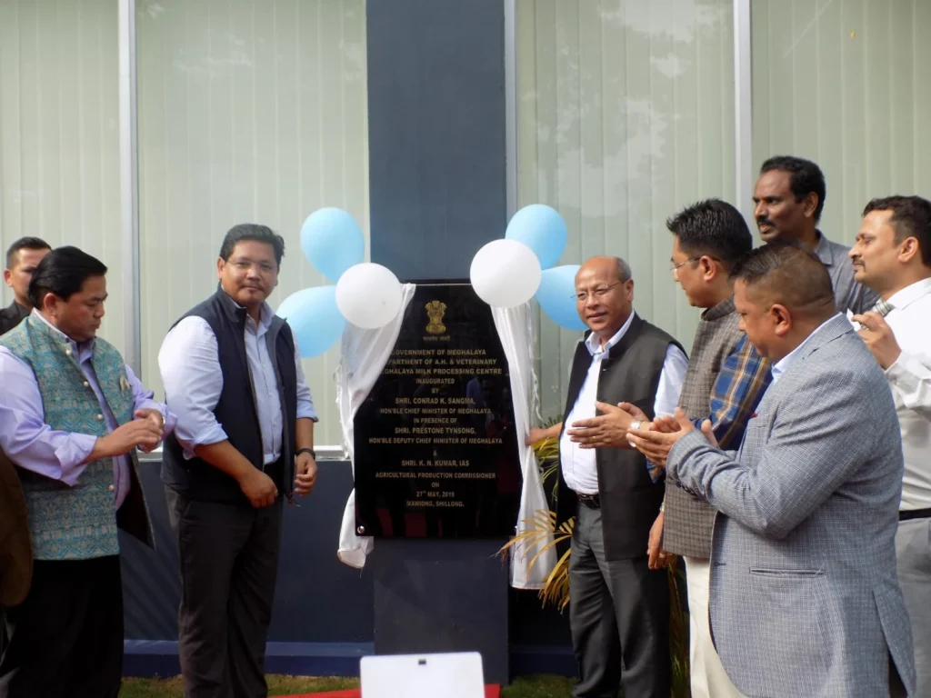 Inauguration of the Meghalaya Milk Processing Centre 9 Inauguration of the Meghalaya Milk Processing Centre